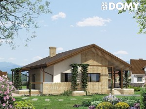 projekt domu parterowego Lara