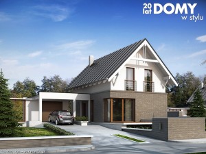 projekt domu energooszczędnego Teo